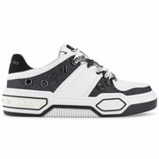 KARL LAGERFELD PARIS Capree Cyndra Lace Up Sneakers Women - WHTBLK - White-Black / 35