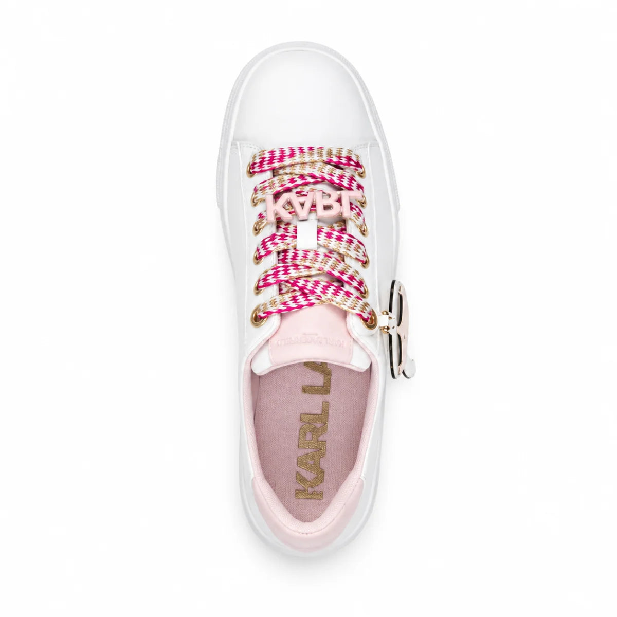 KARL LAGERFELD PARIS Capree Lace-Up Sneakers Women - WHT