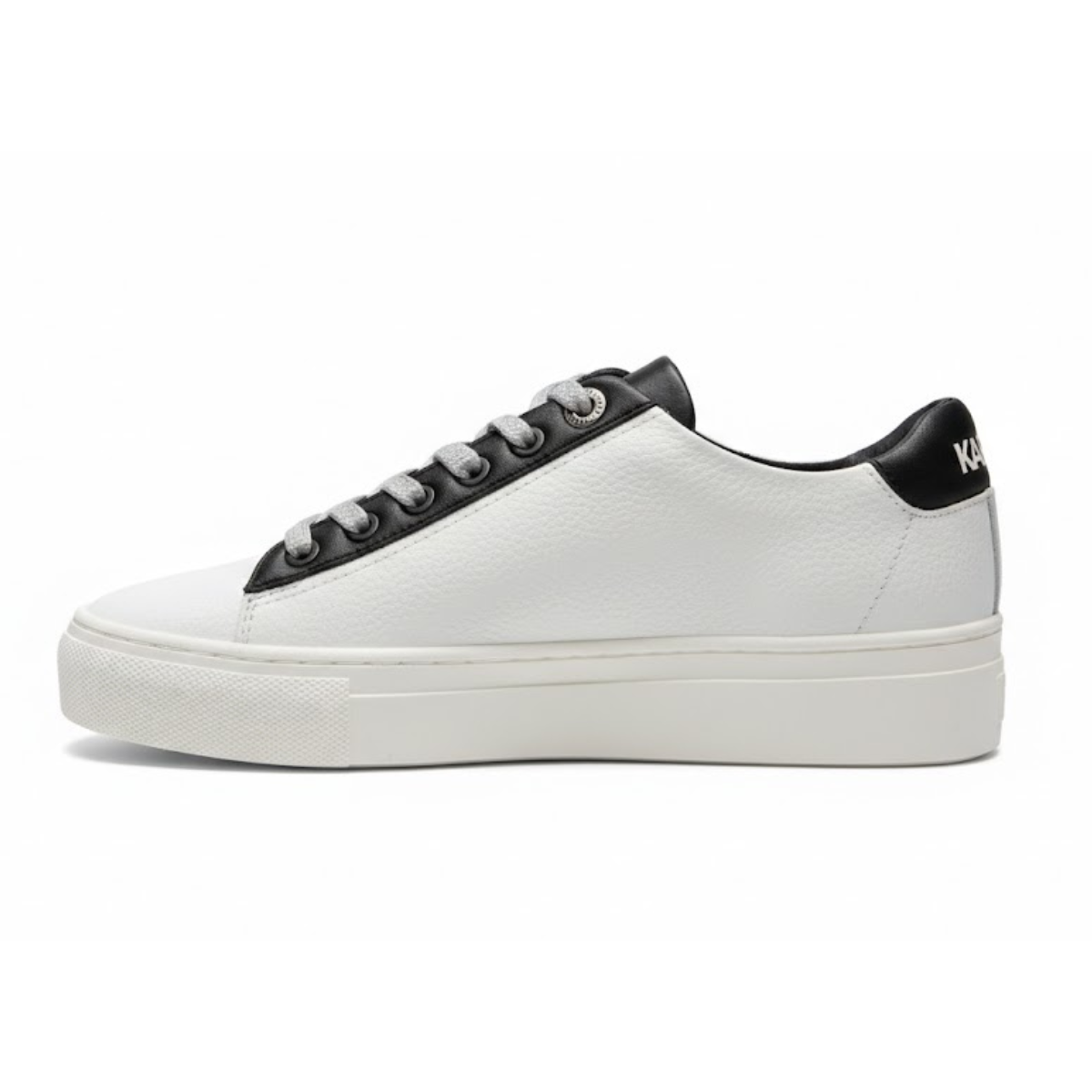 KARL LAGERFELD PARIS Cason Karl Script Sneakers Women - WHTBLK