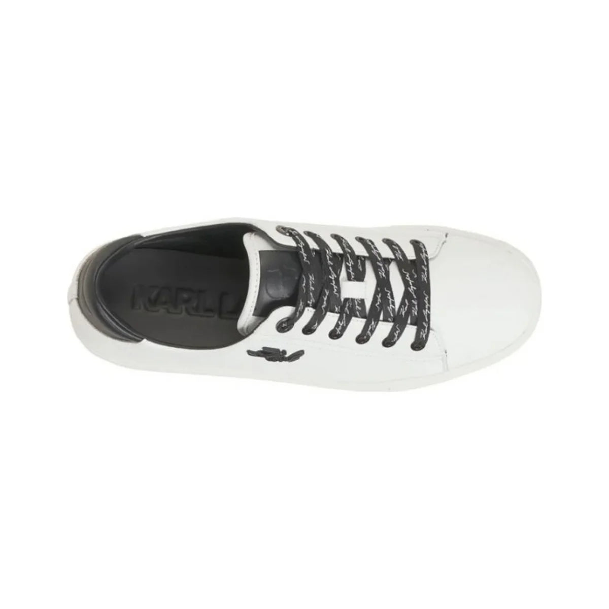 KARL LAGERFELD PARIS Cason Karl Script Sneakers Women -WHTBLK