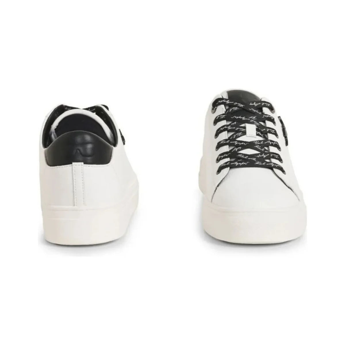 KARL LAGERFELD PARIS Cason Karl Script Sneakers Women -WHTBLK
