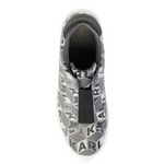KARL LAGERFELD PARIS cassanda logo print Slip On Sneakers Women - GRY