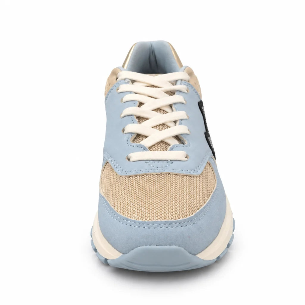 KARL LAGERFELD PARIS Casual Blue Tennis Shoes Sneaker Women -LIL