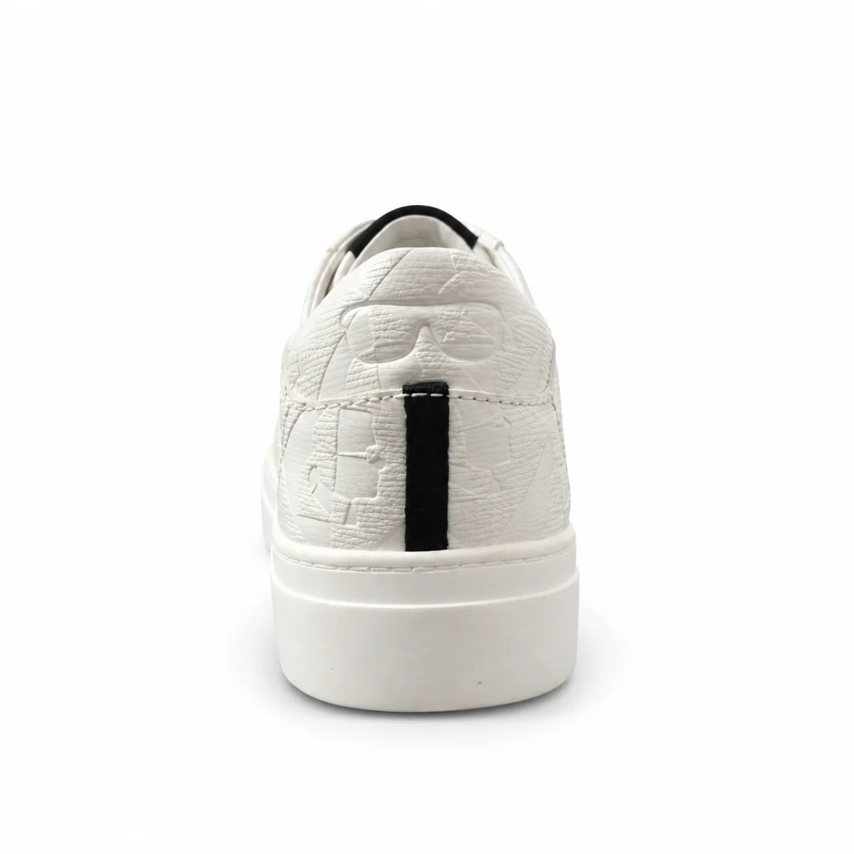 KARL LAGERFELD PARIS Casual Everyday Cate Karl Box Sneakers-Women - WHTBLK