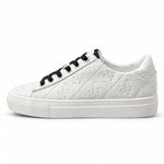 KARL LAGERFELD PARIS Casual Everyday Cate Karl Box Sneakers-Women - WHTBLK - White-Black / 35