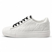 KARL LAGERFELD PARIS Casual Everyday Cate Karl Box Sneakers-Women - WHTBLK - White-Black / 35