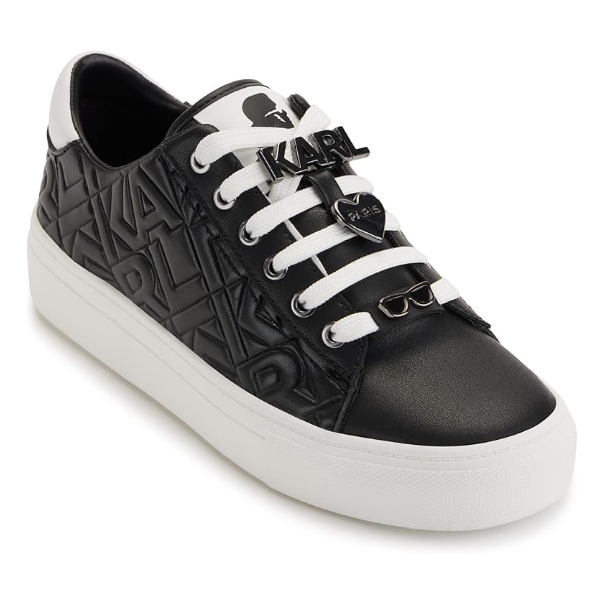 KARL LAGERFELD PARIS Cate Karl Box Sneakers Women - BLK