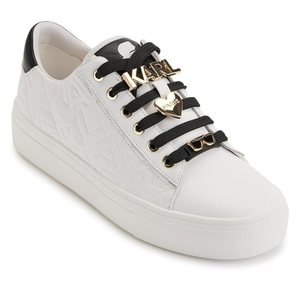 KARL LAGERFELD PARIS Cate Karl Box Sneakers Women - WHT