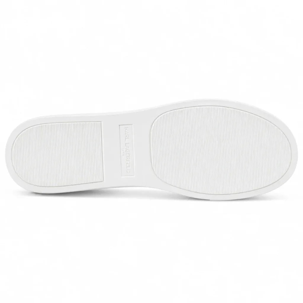 KARL LAGERFELD PARIS Cate Fleur Lace-Up Sneakers Women - WHT