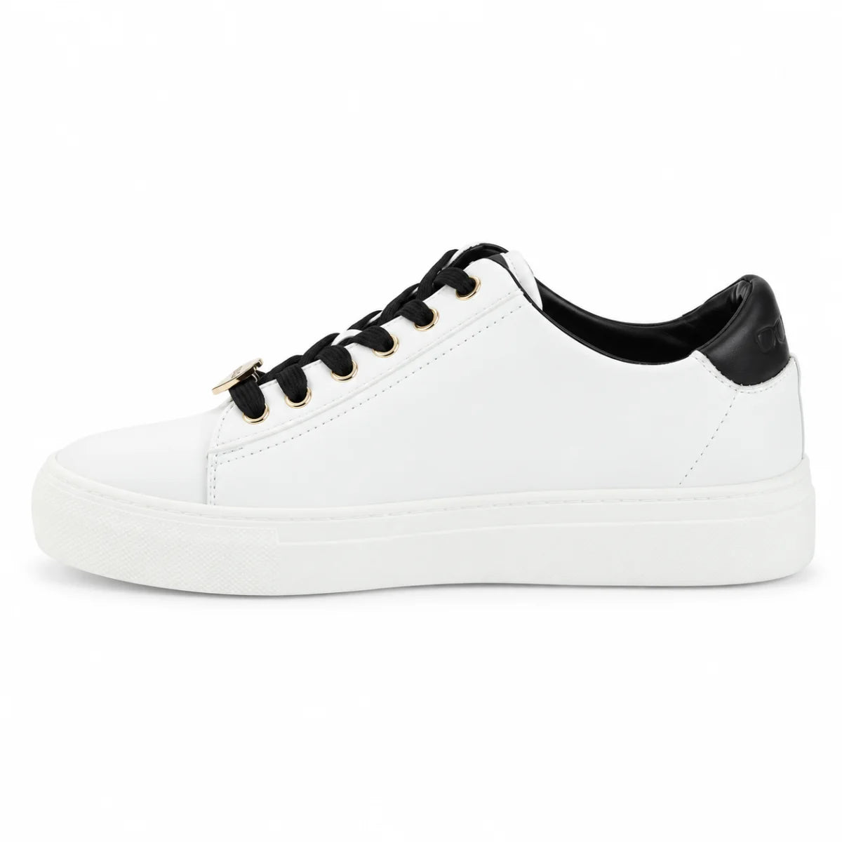 KARL LAGERFELD PARIS Cate leather Sneaker Women - WHTBLK