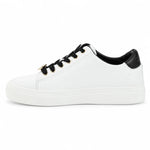 KARL LAGERFELD PARIS Cate leather Sneaker Women - WHTBLK