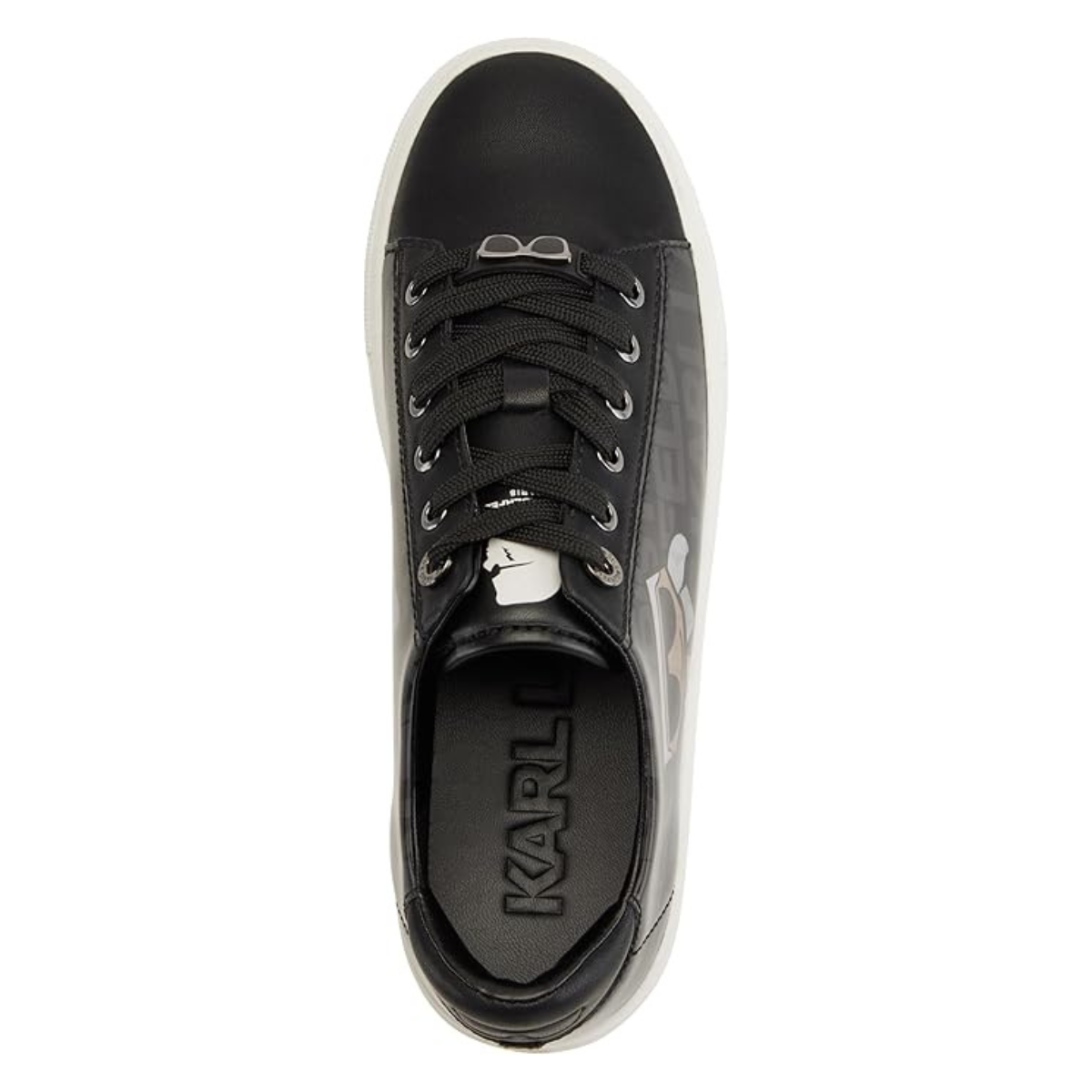 KARL LAGERFELD PARIS Cate Linticular Print Sneakers Women - BLK