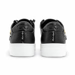 KARL LAGERFELD PARIS Cate Pins Black Tennis Shoes Sneaker Women-BLK