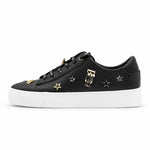KARL LAGERFELD PARIS Cate Pins Black Tennis Shoes Sneaker Women-BLK