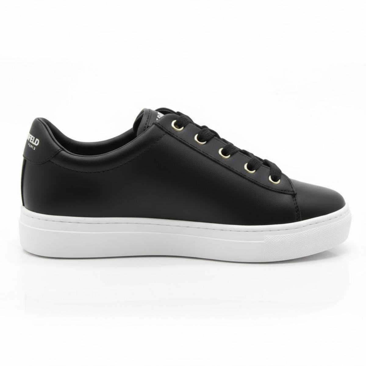 KARL LAGERFELD PARIS Cate Pins Cute Logo Sneakers Women - BLK