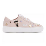 KARL LAGERFELD PARIS Cate Pins Cute Logo Sneakers Women - PNK - Pink / 35