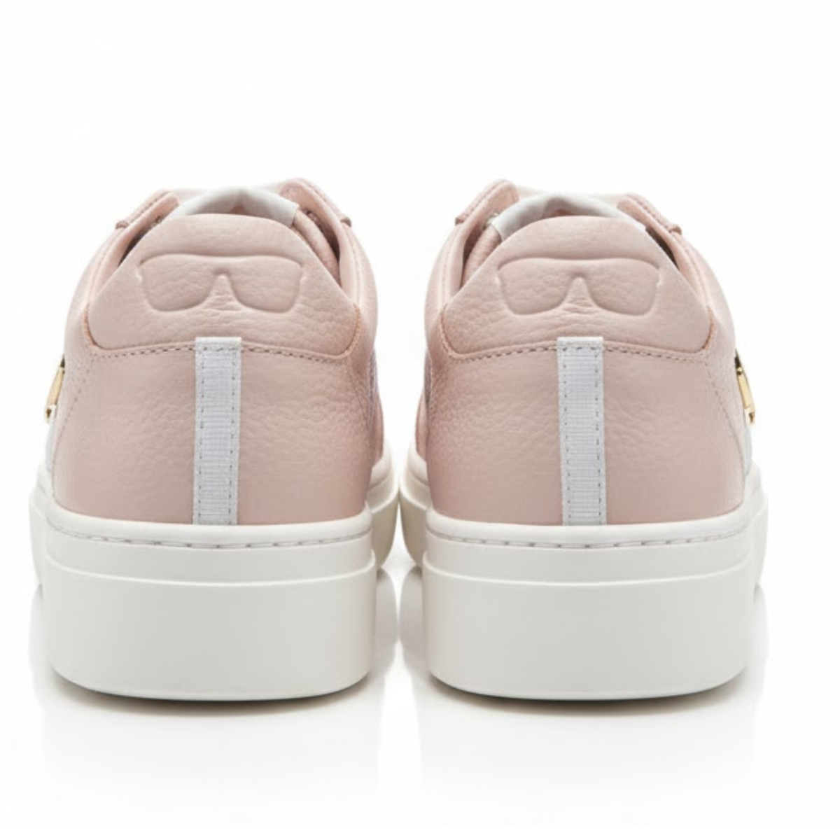 KARL LAGERFELD PARIS Cate Pins Cute Logo Sneakers Women - PNK