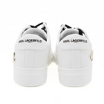 KARL LAGERFELD PARIS Cate Pins Cute Logo Sneakers Women - WHT