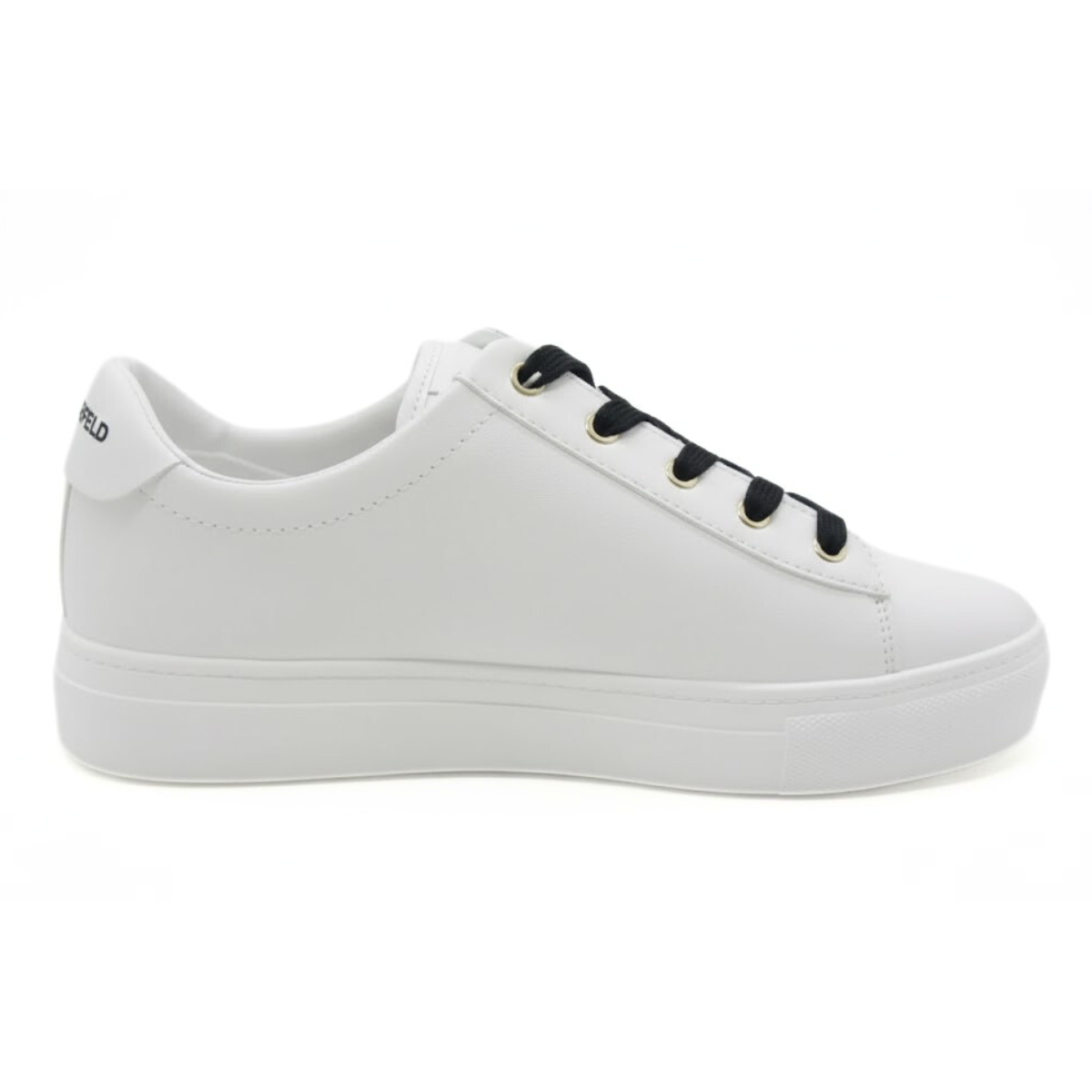 KARL LAGERFELD PARIS Cate Pins Cute Logo Sneakers Women - WHT