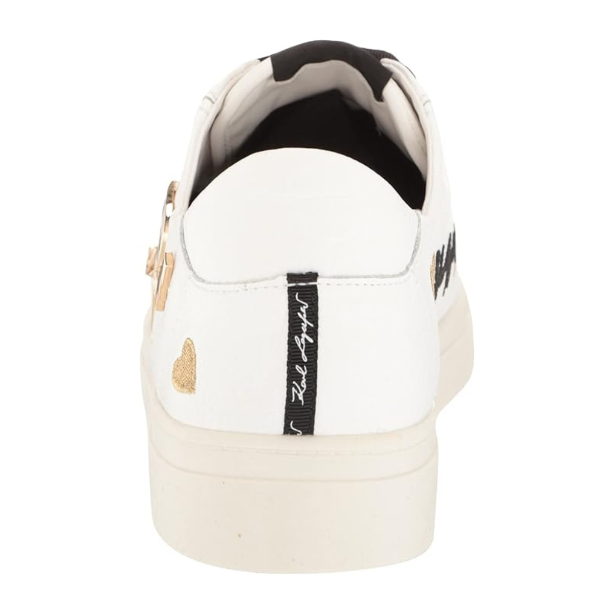 KARL LAGERFELD PARIS CATE PINS LACE UP Sneakers Women - WHT