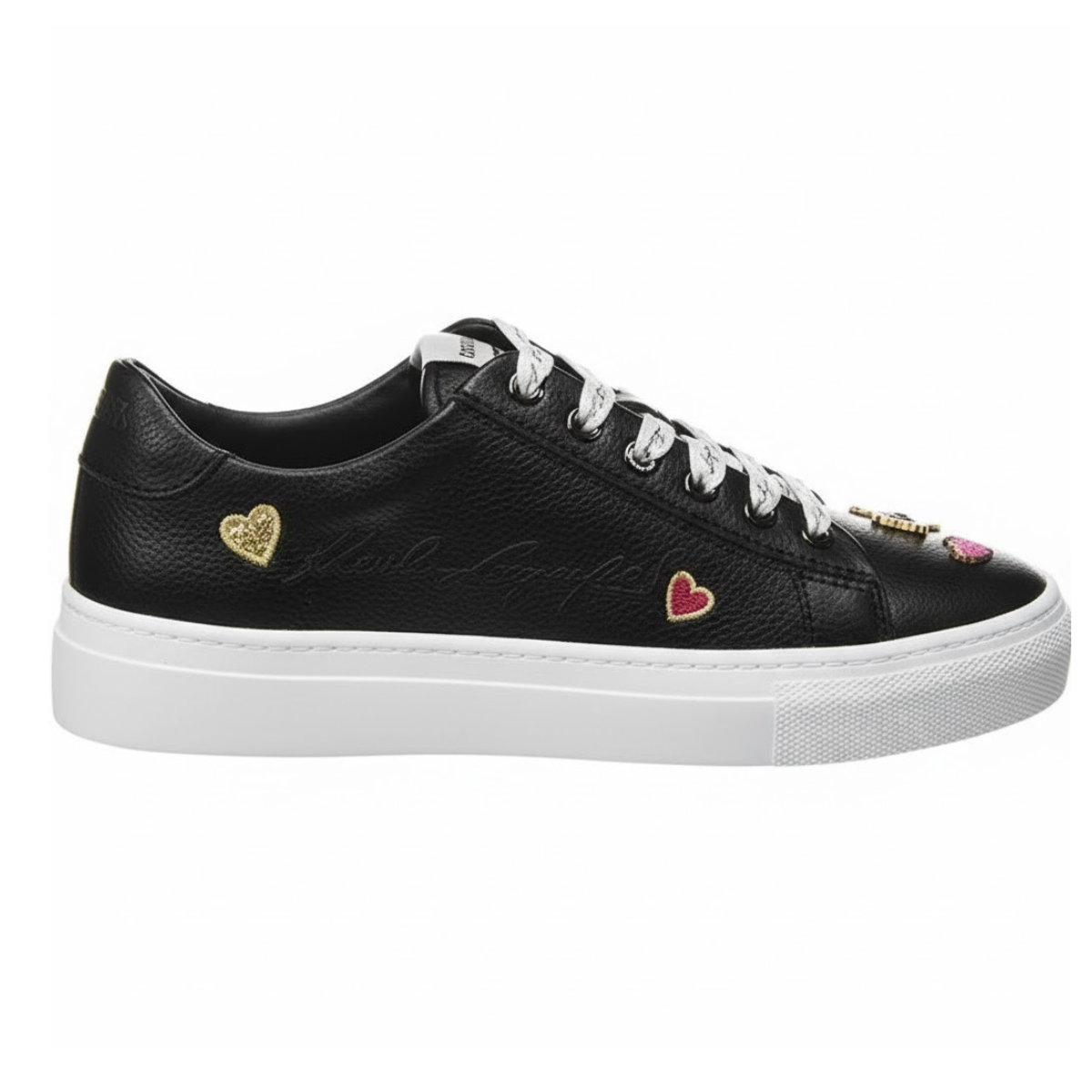 KARL LAGERFELD PARIS CATE PINS LACE UP2 Sneakers Women - BLK