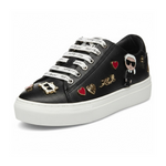 KARL LAGERFELD PARIS CATE PINS LACE UP2 Sneakers Women - BLK