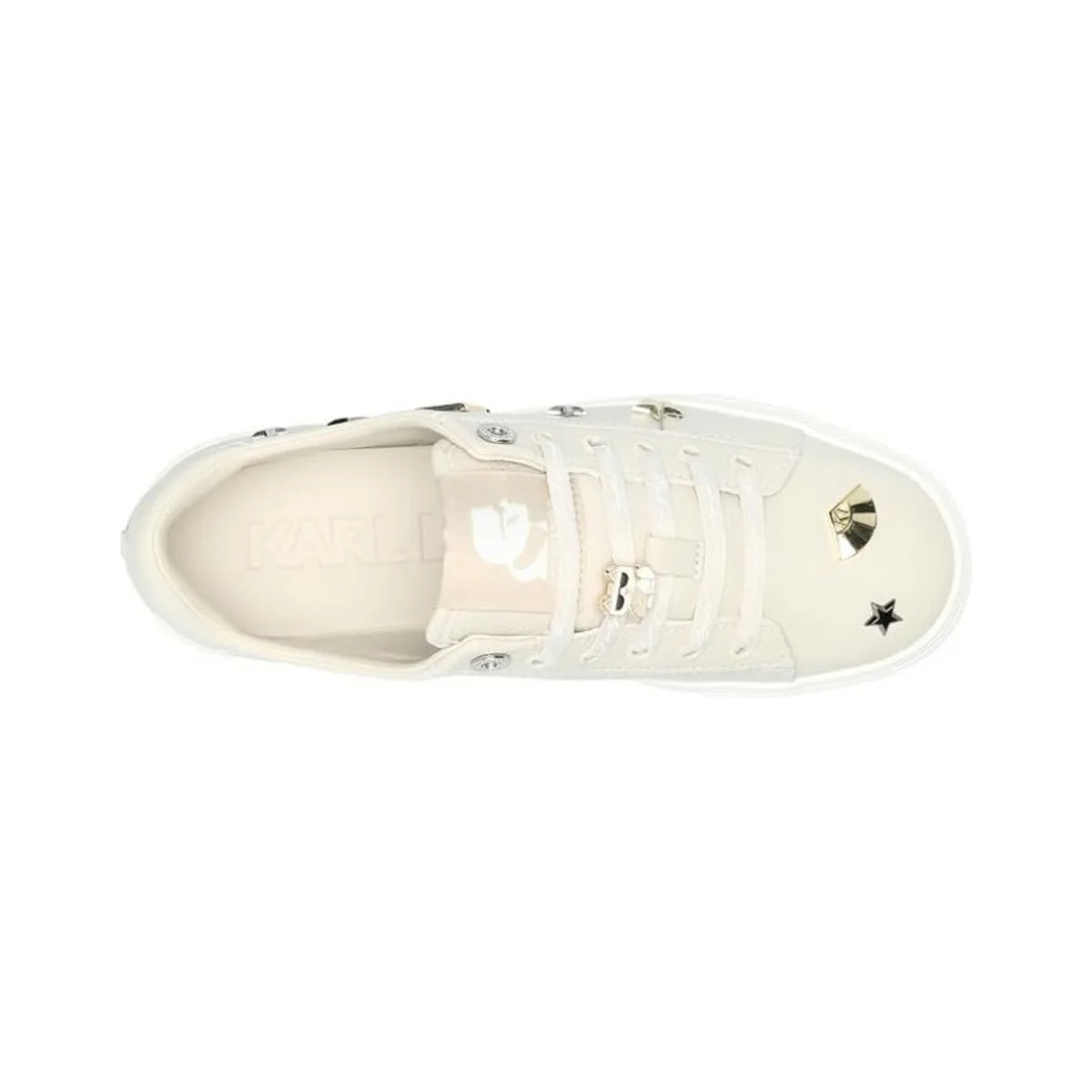 KARL LAGERFELD PARIS Cate Pins Sneaker Women - SFTWHT