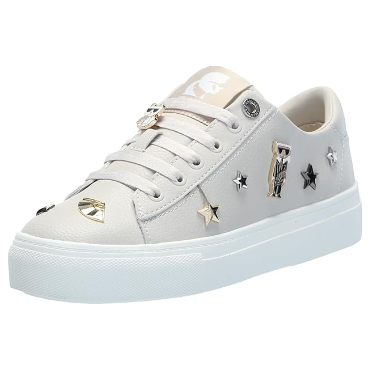 KARL LAGERFELD PARIS Cate Pins Sneakers Women - BEG