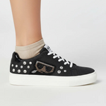 KARL LAGERFELD PARIS Cate Pins Sneakers Women - BLK