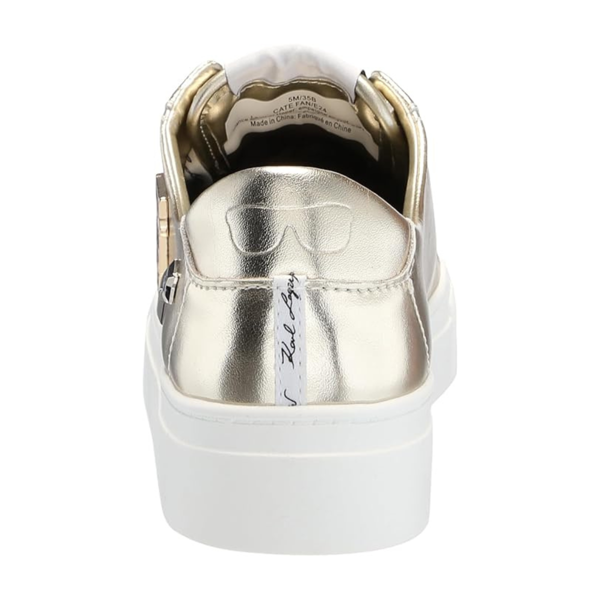 KARL LAGERFELD PARIS Cate Pins Sneakers Women - GLD