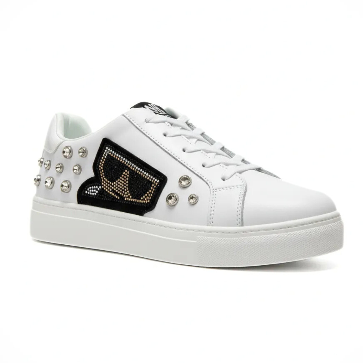 KARL LAGERFELD PARIS Cate Pins Sneakers Women - WHT