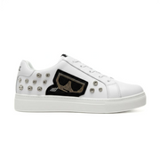 KARL LAGERFELD PARIS Cate Pins Sneakers Women - WHT - White / 35