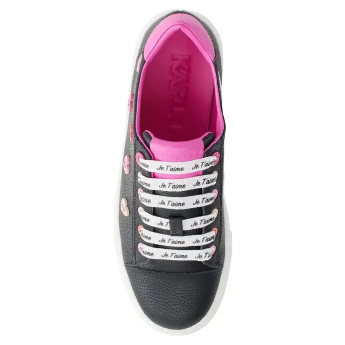 KARL LAGERFELD PARIS Cate Pins2 Sneakers Women -BLKPNK