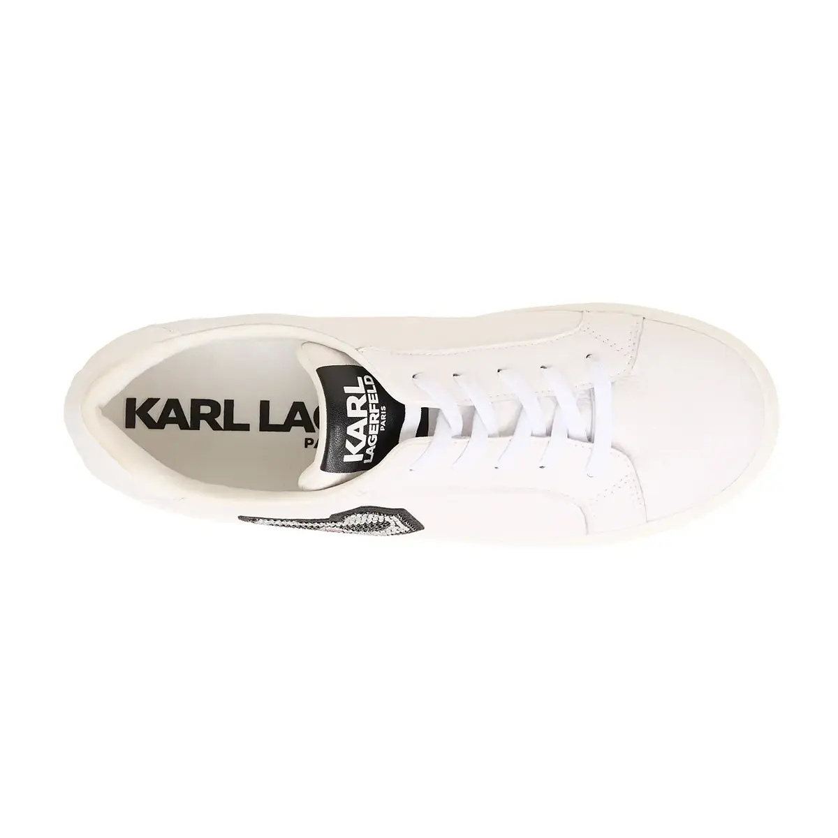 KARL LAGERFELD PARIS Cate Pins2 Sneakers Women - WHT
