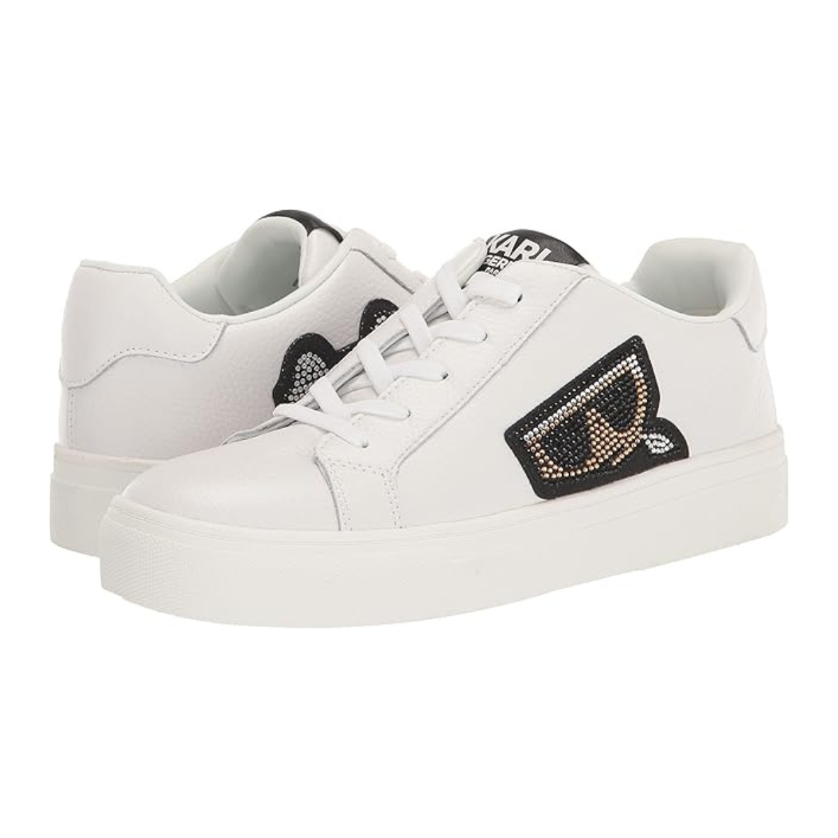 KARL LAGERFELD PARIS Cate Pins2 Sneakers Women - WHT