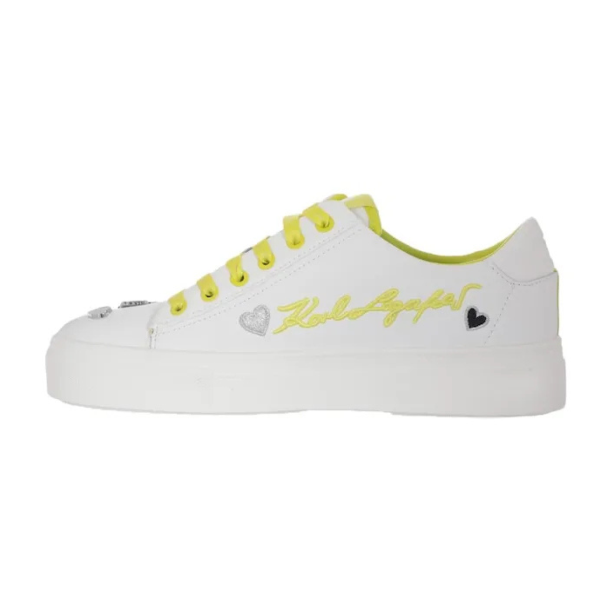 KARL LAGERFELD PARIS Cate Pins2 Sneakers Women - WHTLMN