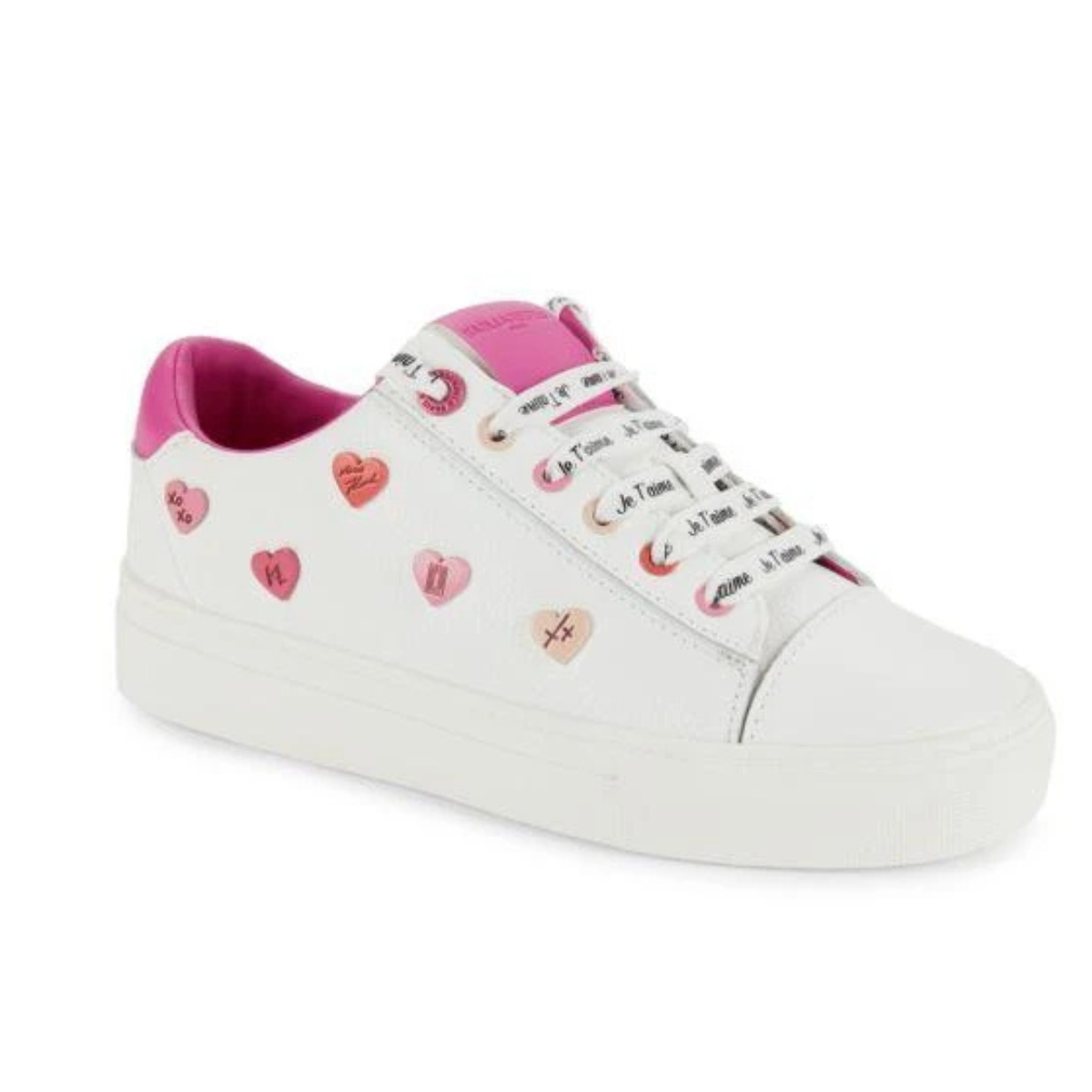 KARL LAGERFELD PARIS Cate Pins2 Sneakers Women -WHTPNK