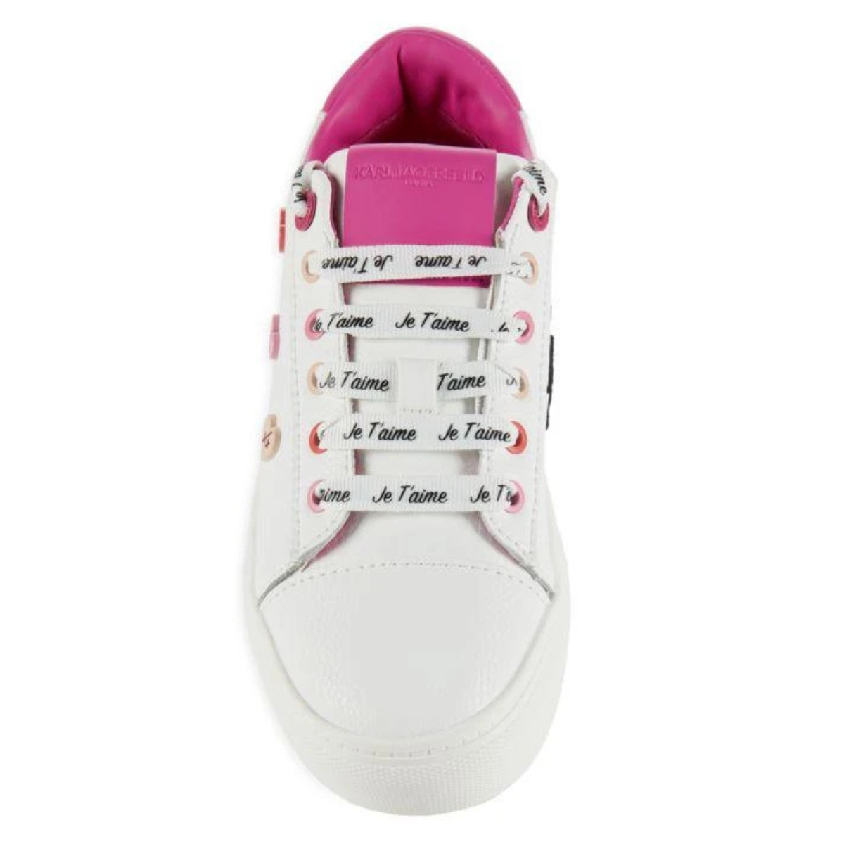 KARL LAGERFELD PARIS Cate Pins2 Sneakers Women -WHTPNK