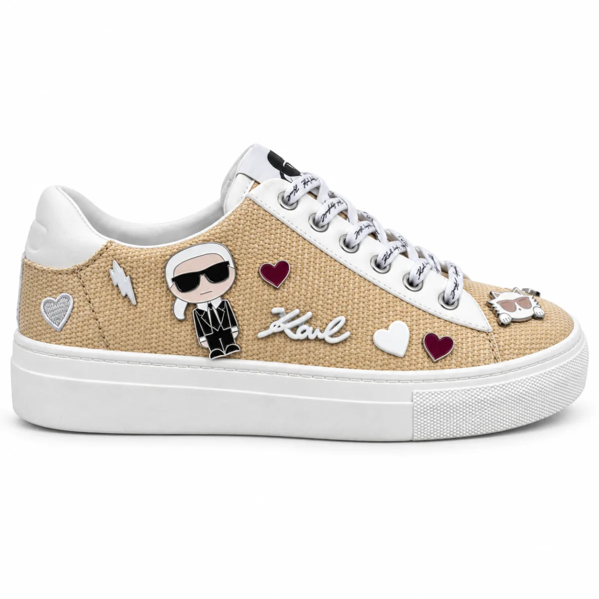 KARL LAGERFELD PARIS Paris Cate Sneakers Women - BEG - Beige / 35