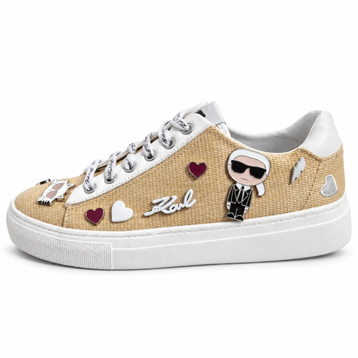 KARL LAGERFELD PARIS Paris Cate Sneakers Women - BEG - Beige / 35