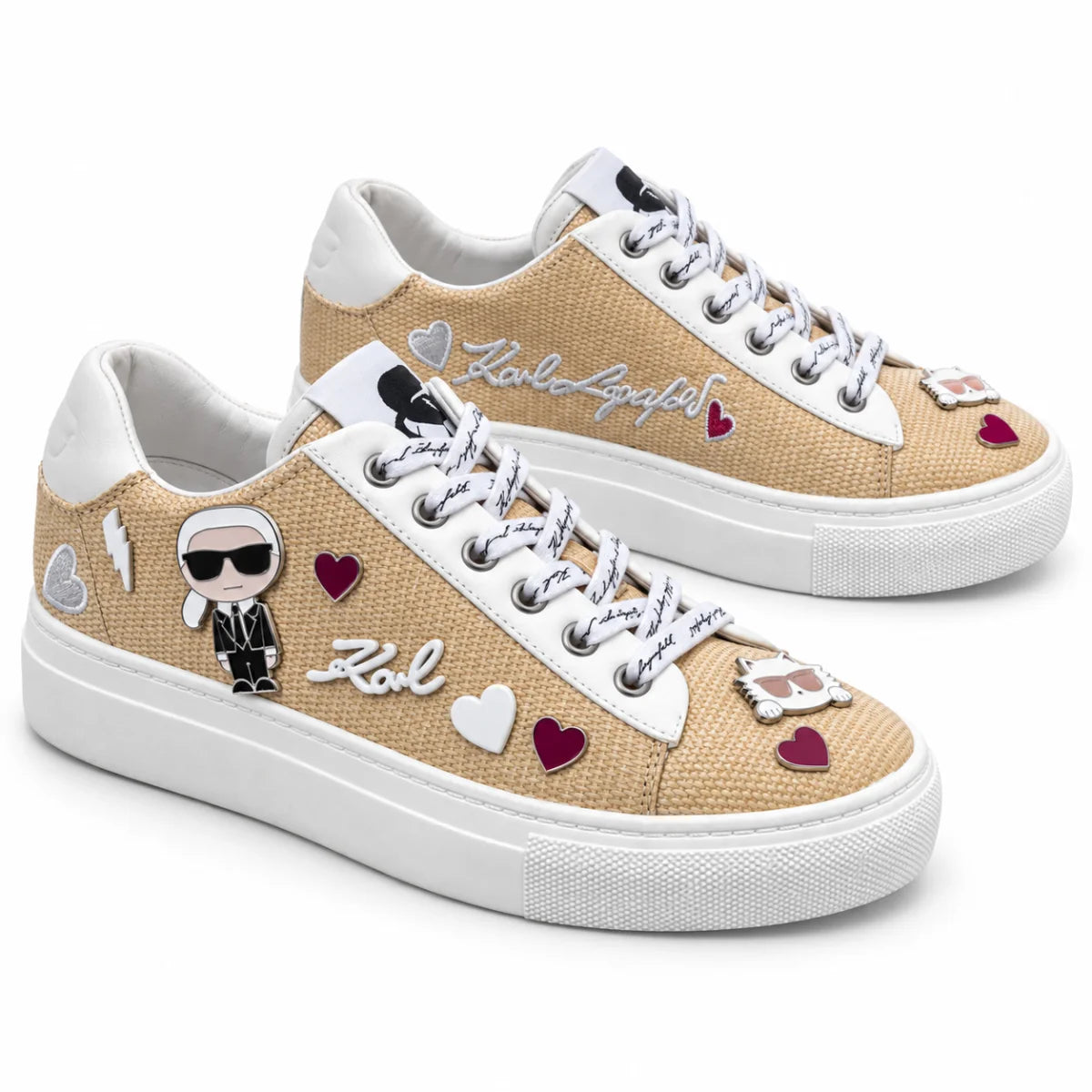 KARL LAGERFELD PARIS Paris Cate Sneakers Women - BEG