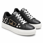KARL LAGERFELD PARIS CCasual Fashion Sneakers Women - BLK - Black / 35