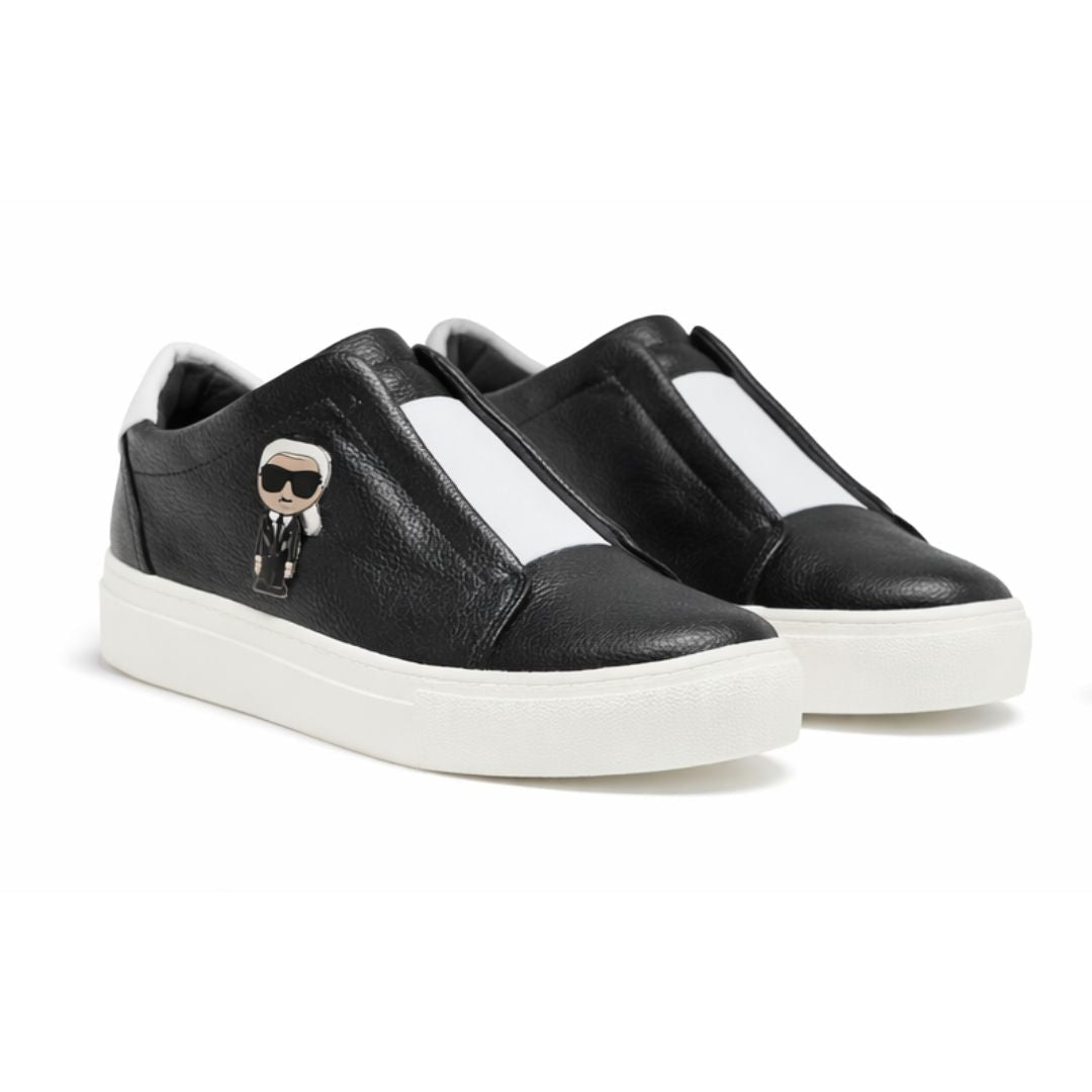 KARL LAGERFELD PARIS Ceci Slip On Sneakers Women - BLK - Black / 35