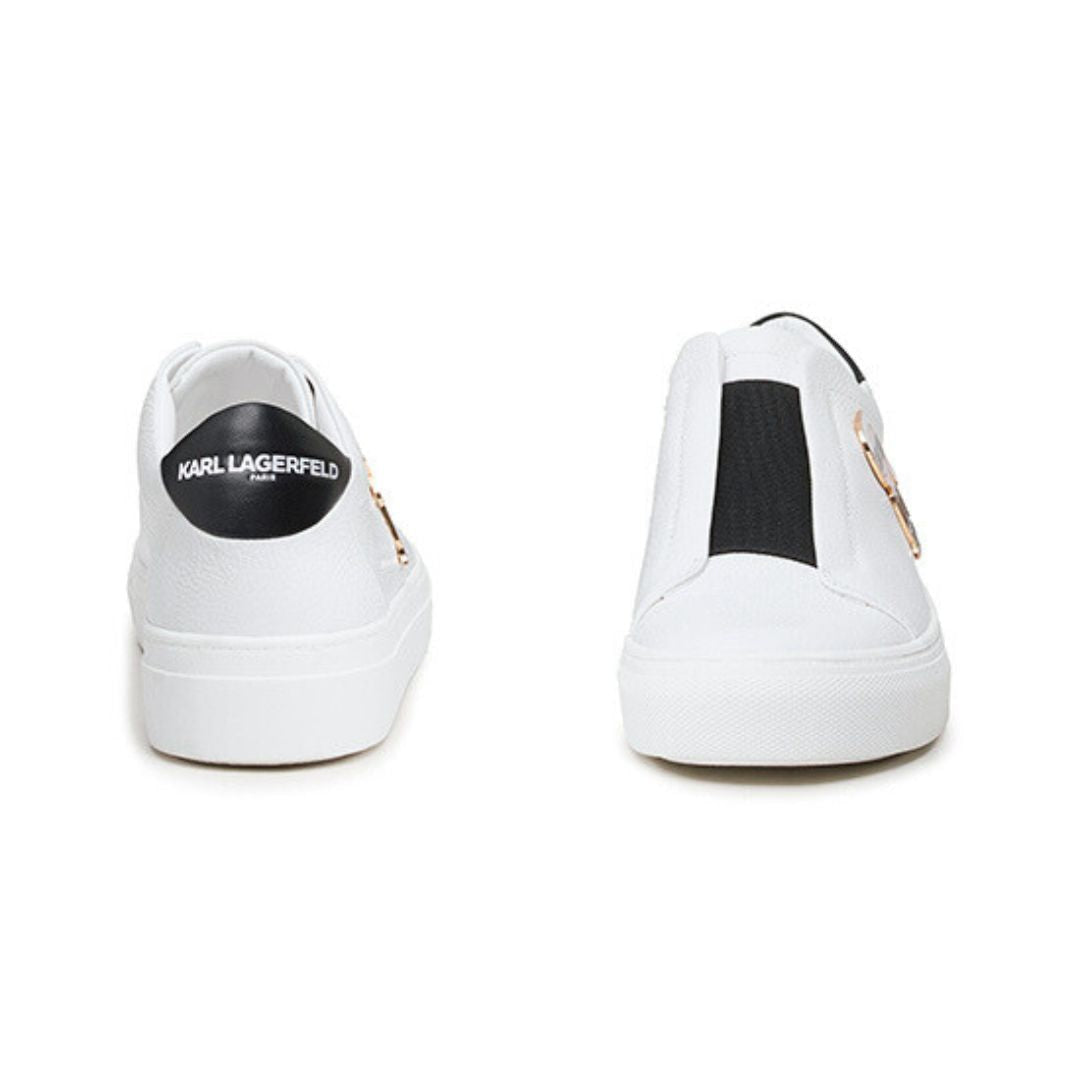 KARL LAGERFELD PARIS Ceci Slip On Sneakers Women - WHT