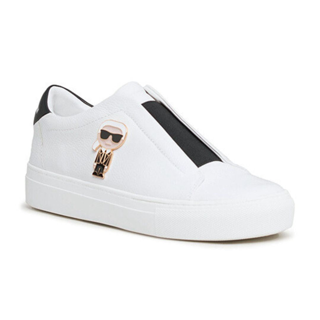 KARL LAGERFELD PARIS Ceci Slip On Sneakers Women - WHT