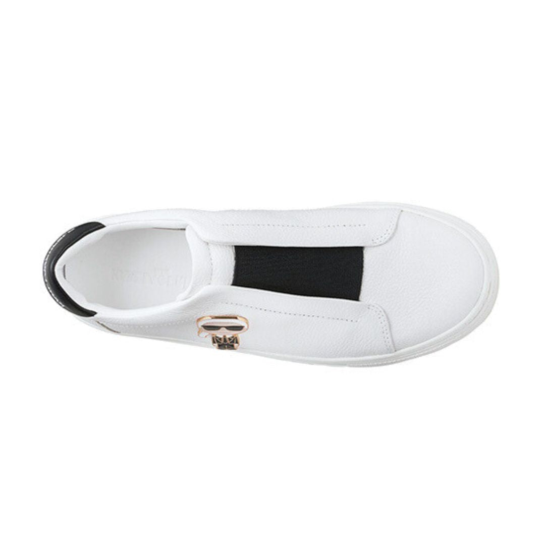 KARL LAGERFELD PARIS Ceci Slip On Sneakers Women - WHT