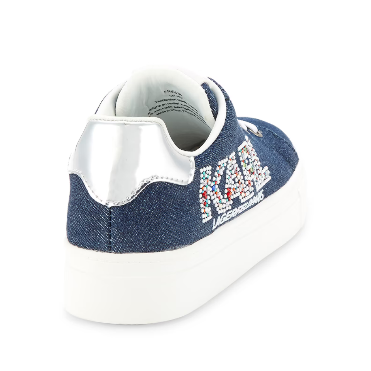 KARL LAGERFELD PARIS Cedar Low Top Sneakers Women - NVY