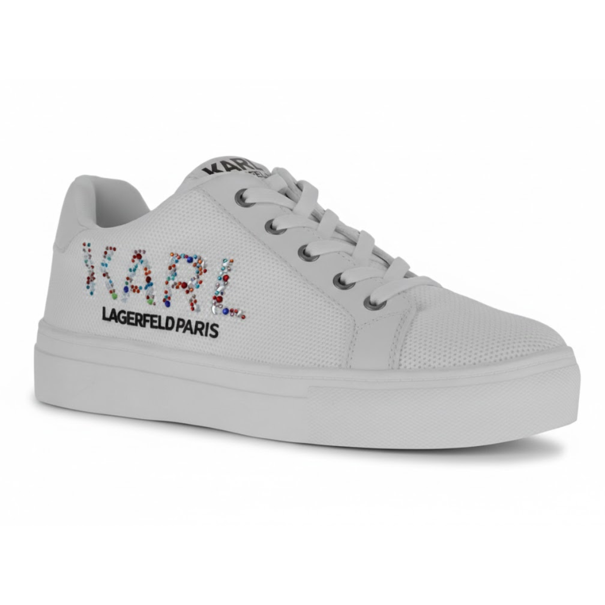 KARL LAGERFELD PARIS Cedar Low Top Sneakers Women - WHT