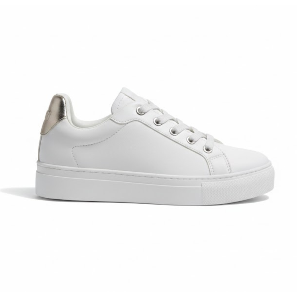 KARL LAGERFELD PARIS Cedar Low Top Sneakers Women - WHTGLD