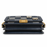 Karl Lagerfeld Paris Checkered Choupette Shoulder Bag - NVY - Navy